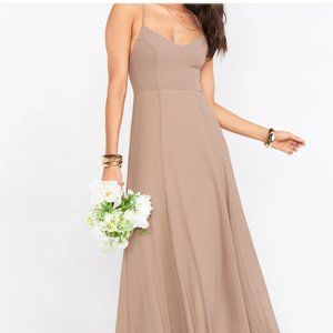 SHOW ME YOUR MUMU Godshaw Goddess Gown DUNE